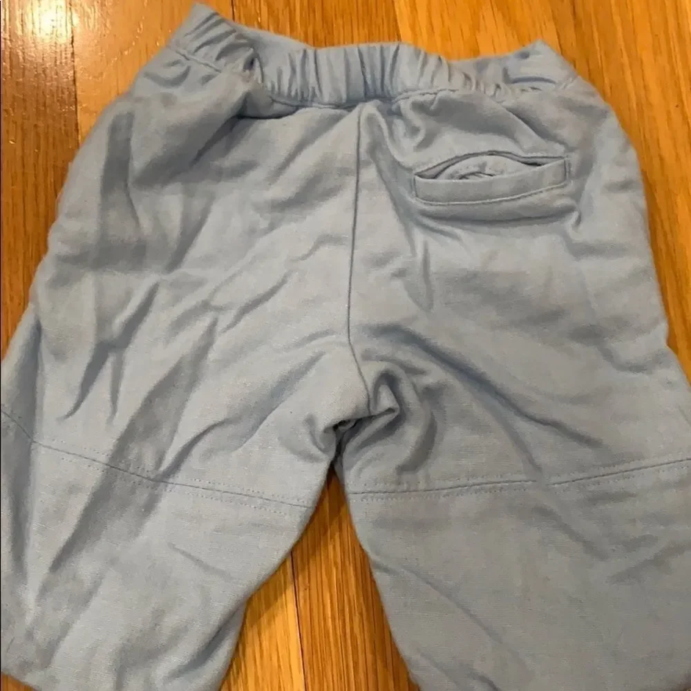GAP baby gap 3-6 mo blue bottoms made with wool - Like-New